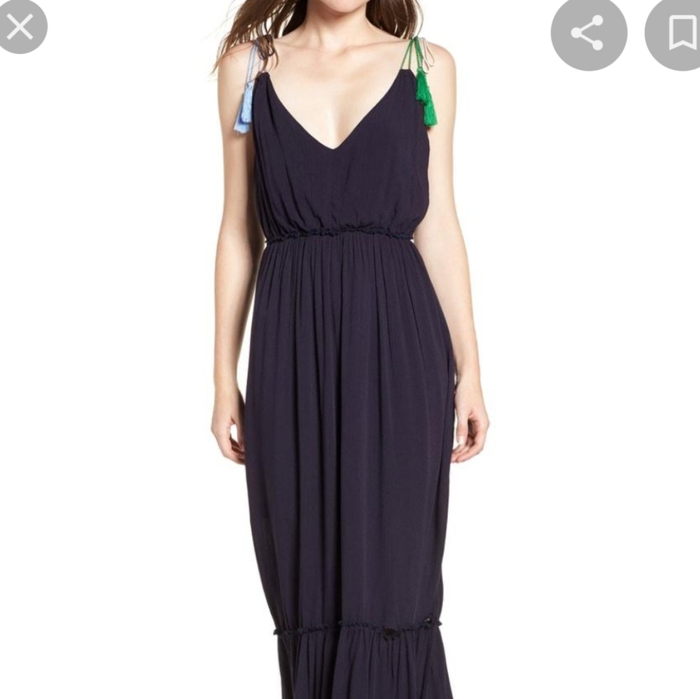 CUPCAKES & CASHMERE Edmunds Maxi Dress Size 4